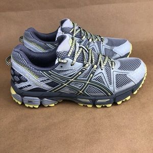 GEL-Kahana 8 Trail Running Shoe Gray Neon Yellow